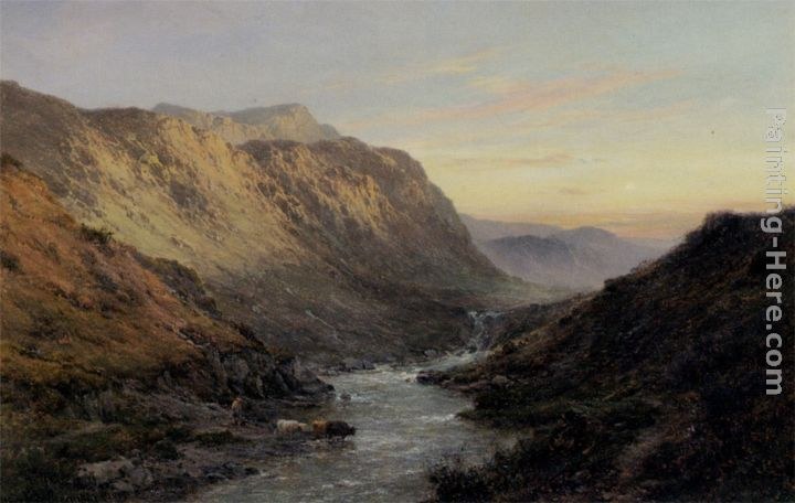 Alfred Fontville De Breanski The Shiel Valley